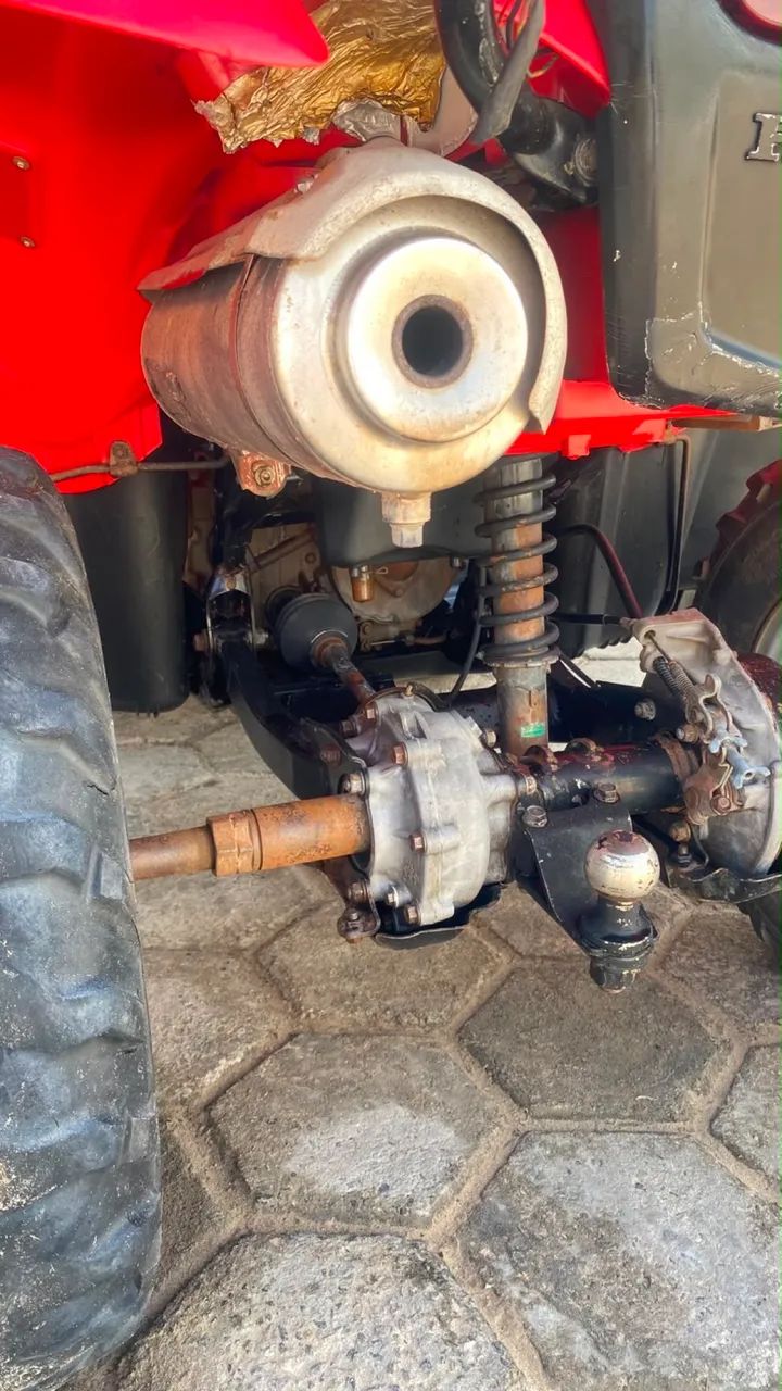 Honda foutrax 4+4 420 25 mil - Foto 3