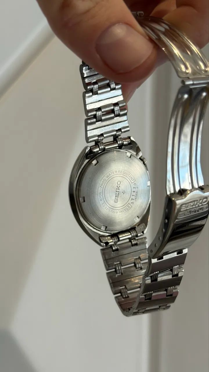 Relógio Seiko 5 Actus SS Ref. 6106-7600 - Foto 4