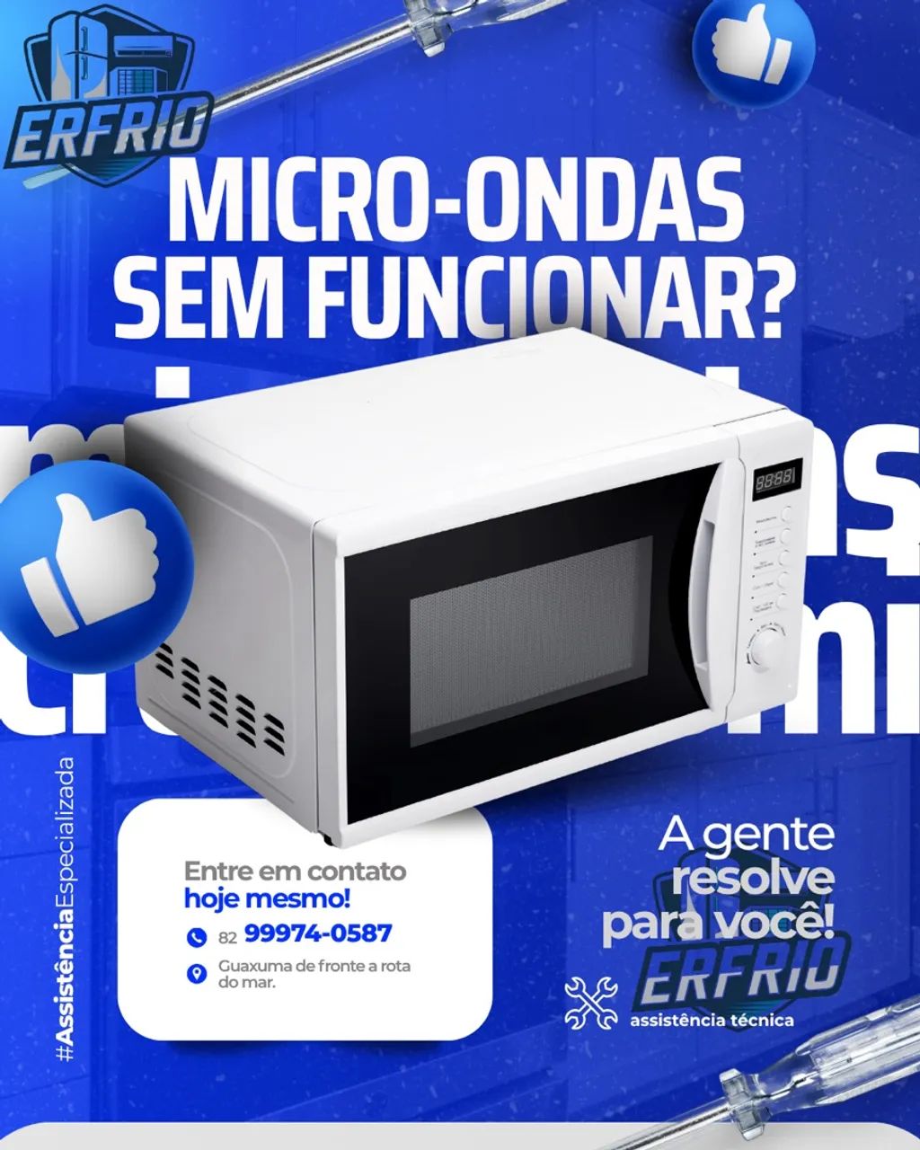 Conserto de microondas 