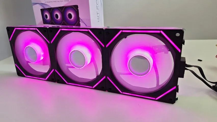 Kit Fan Magneto Pro Black ARGB