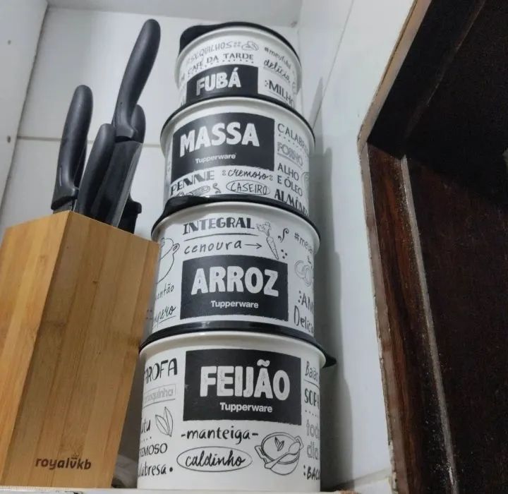 kit PB Tupperwere com 7 peças - Foto 5