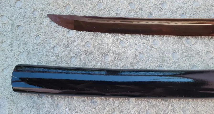 Espada Katana com fio com corte. Chinesas novas. Importadas dos USA.. - Foto 3
