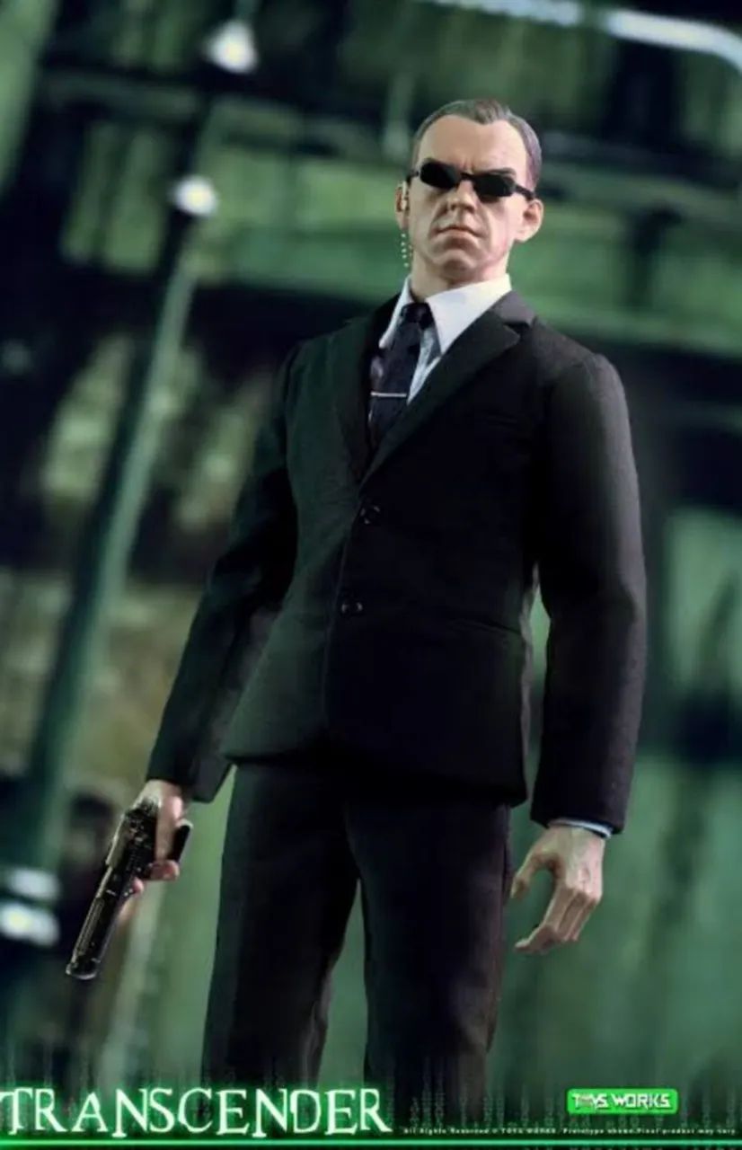 Toys Work Matrix Agente Smith agent ( Neo, Morpheus, Trinity, Anderson) Transcender 1/6 - Foto 5