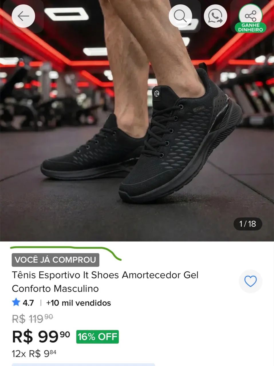Tênis IT Shoes - Foto 4