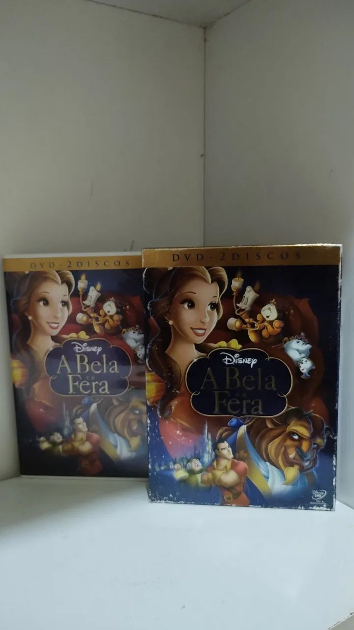 DVD duplo filme A Bela e a Fera