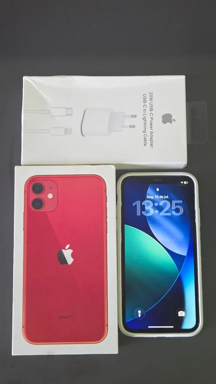 Iphone 11 Vermelho 128 GB - Foto 2