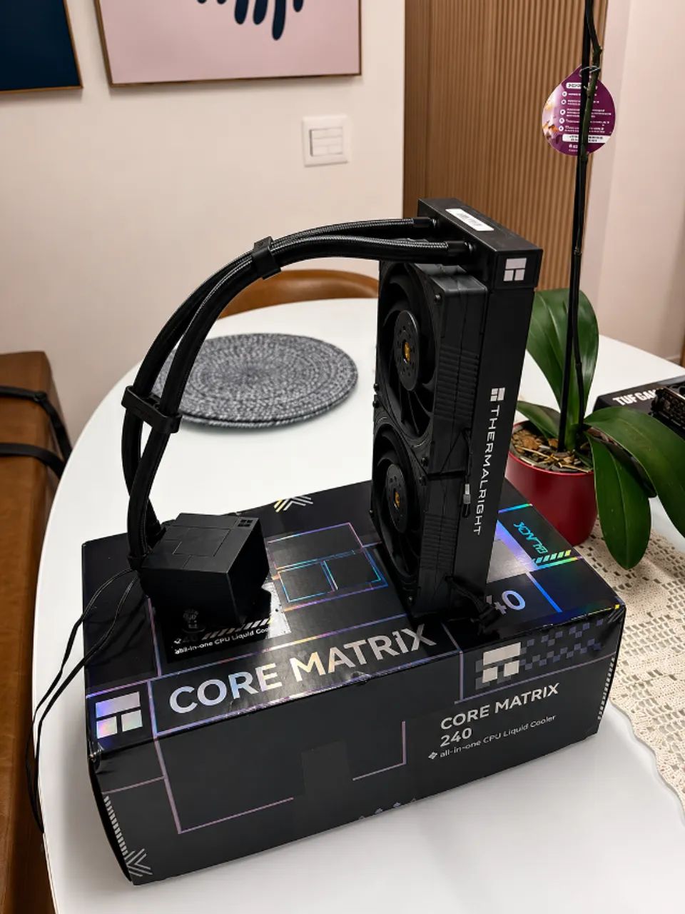 Water Cooler Thermalright Core Matrix 240 ARGB AMD Intel Completo Box com NF. - Foto 4