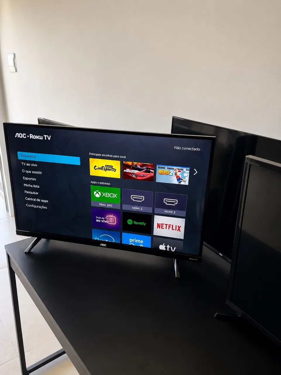 Smart TV 32 Polegadas | Muito nova e completa | Vários aplicativos 