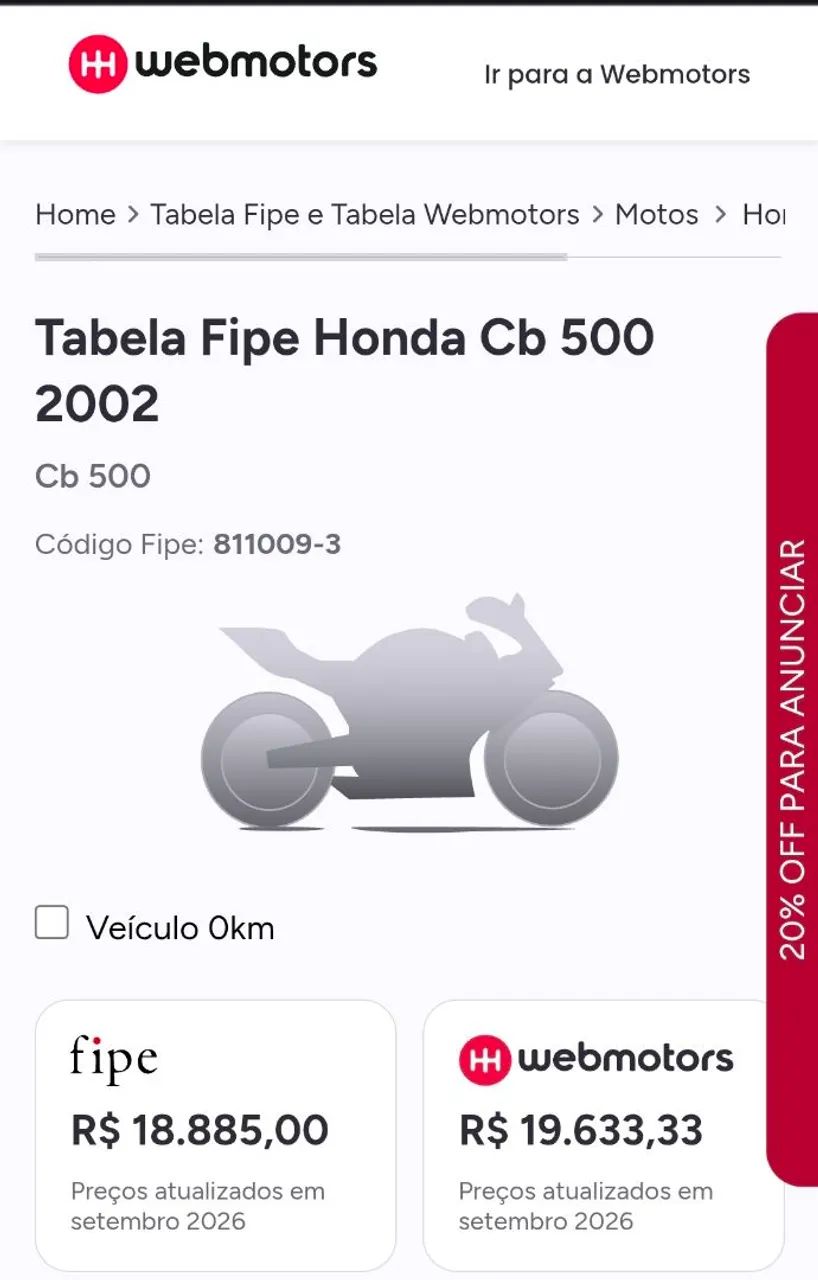 Honda CB 500 2002 - Foto 2