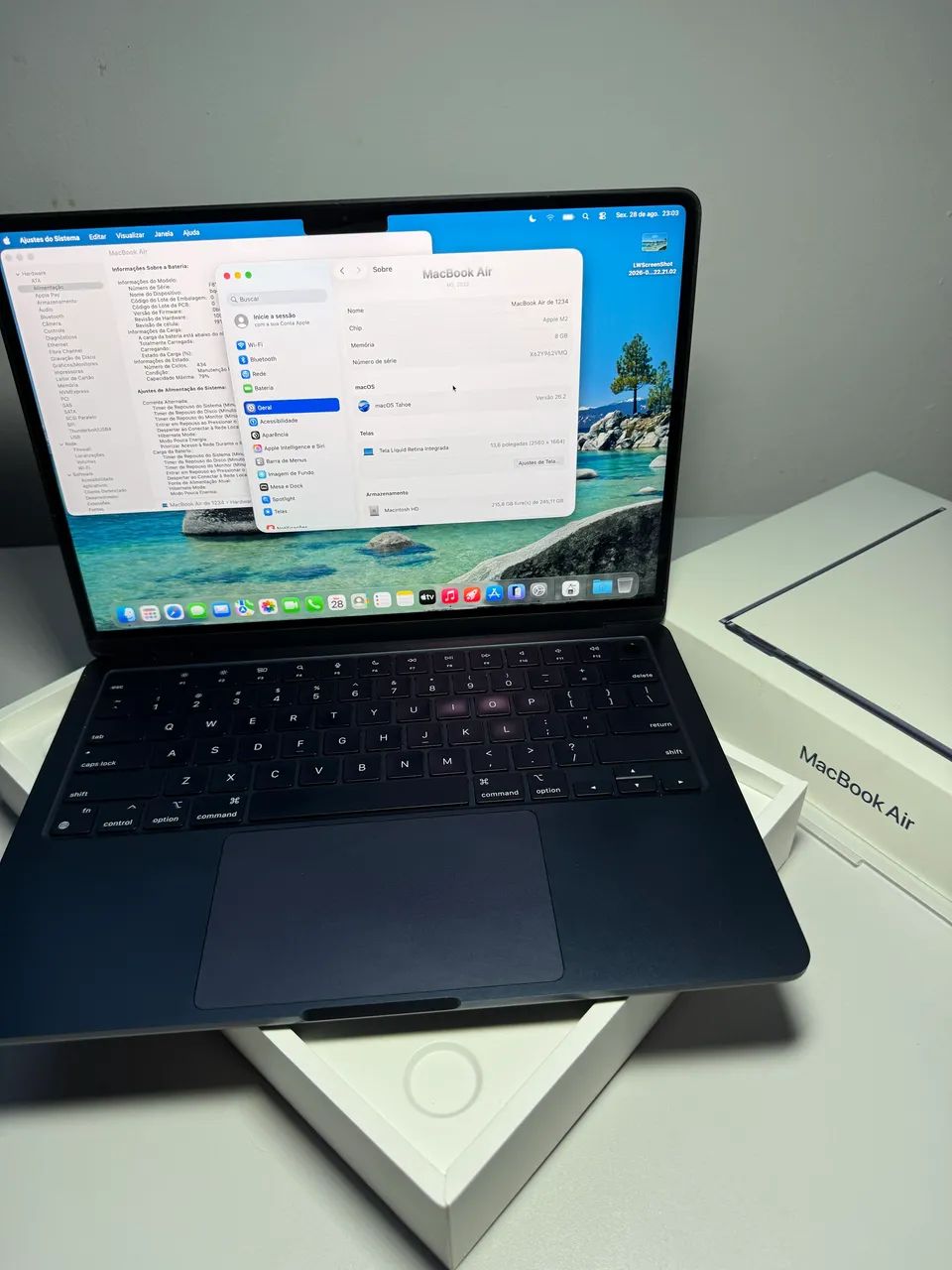 MacBook Air M2 8/256GB (2023) COMPLETO - Foto 2