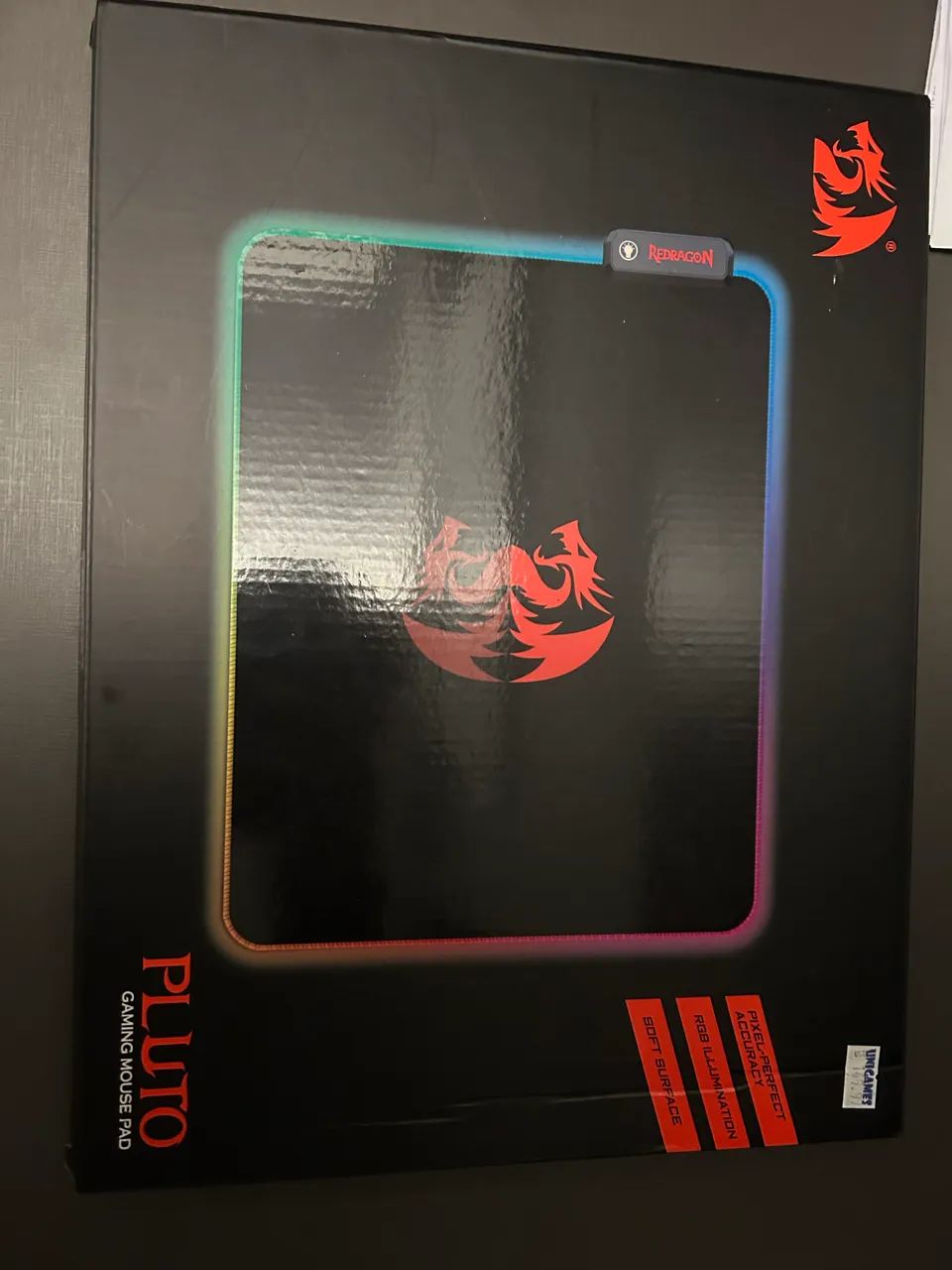 Mouse pad red dragon RGB