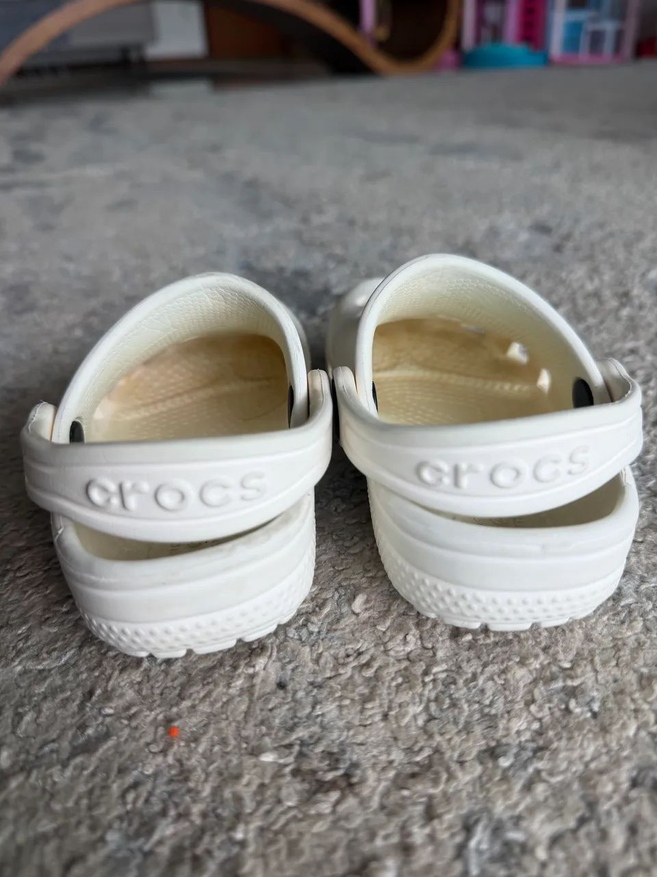 Sandalia Crocs branca 