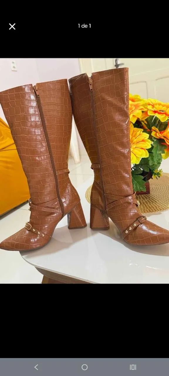 Bota cano alto