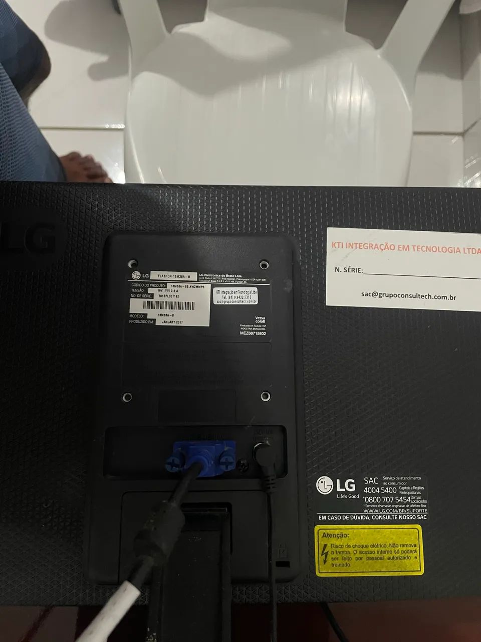 Monitor LG Flatron 16M38A?B | 16 Polegadas LCD - Foto 3