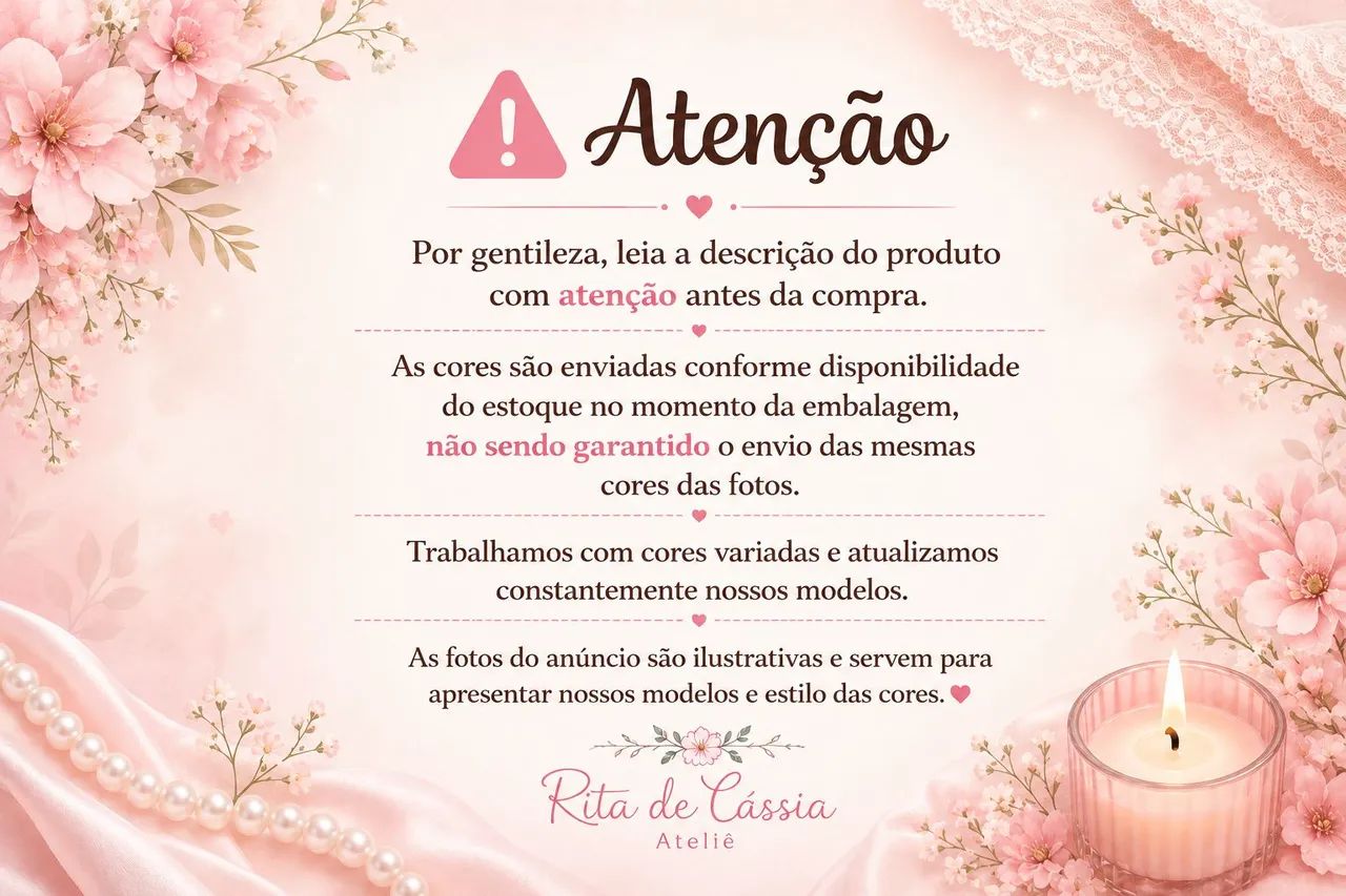 Kit 5 Calcinhas Básica Calçola Conforto Cotton (Algodão) Lateral Larga - Foto 4
