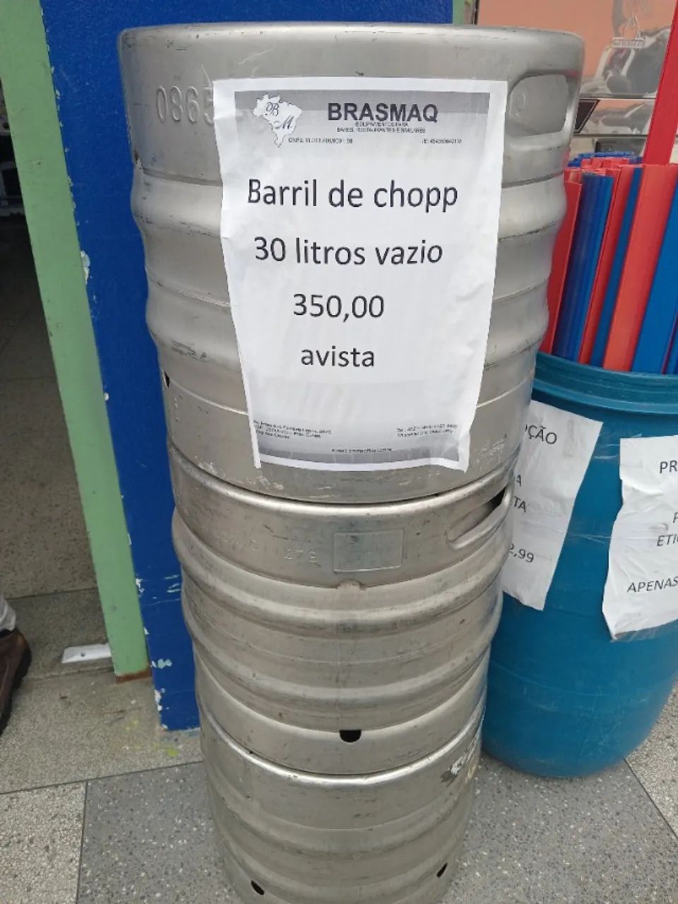 Barril de Chopp 30 litros ( Vazilhame) - Foto 2