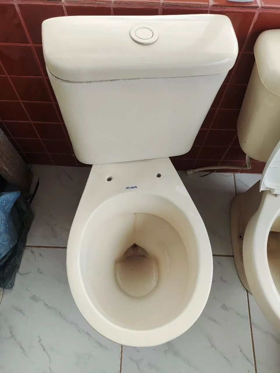Vaso e lavatório com coluna - Foto 4