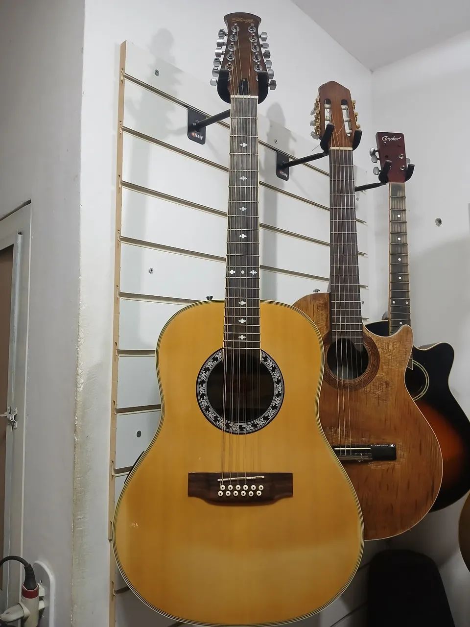 Violão 12c stagg mod ovation  - Foto 2