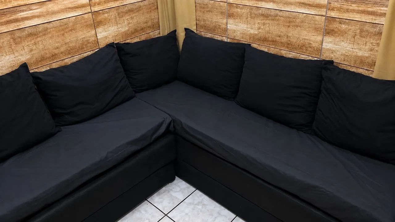 Sofá-cama com almofadas SOFÁ CAMA