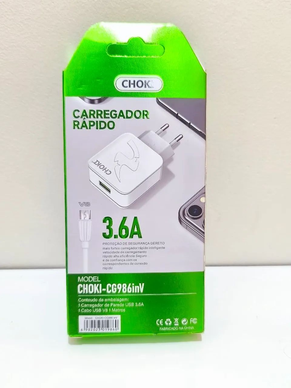 Kit Carregador Micro V8 Rápido  - Foto 2