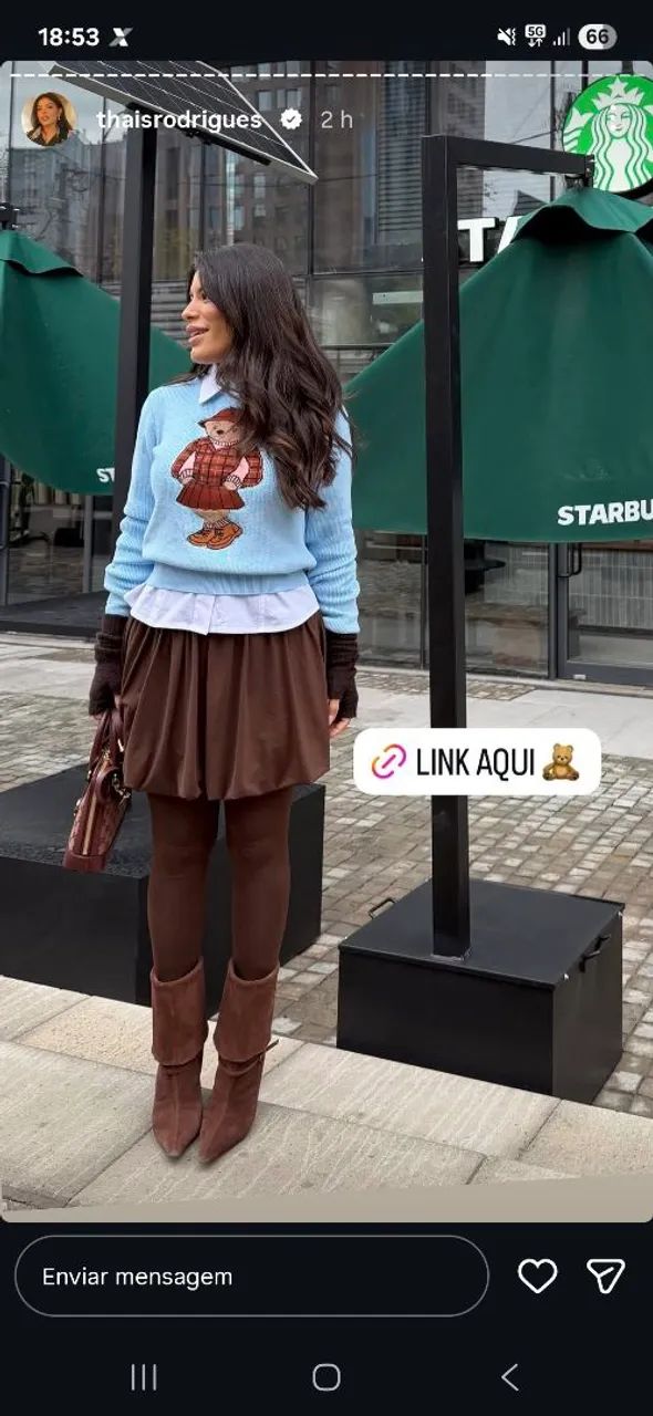 Saia calça M Thais Rodrigues 