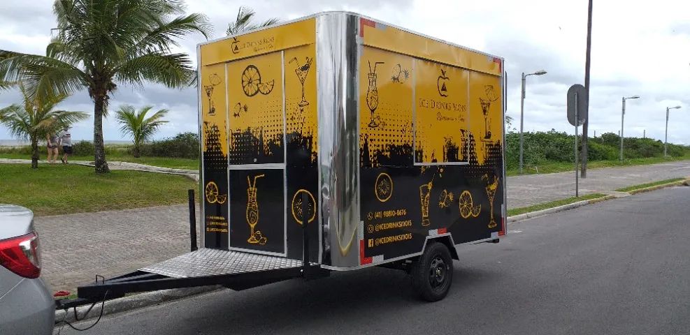 Trailer bebidas food