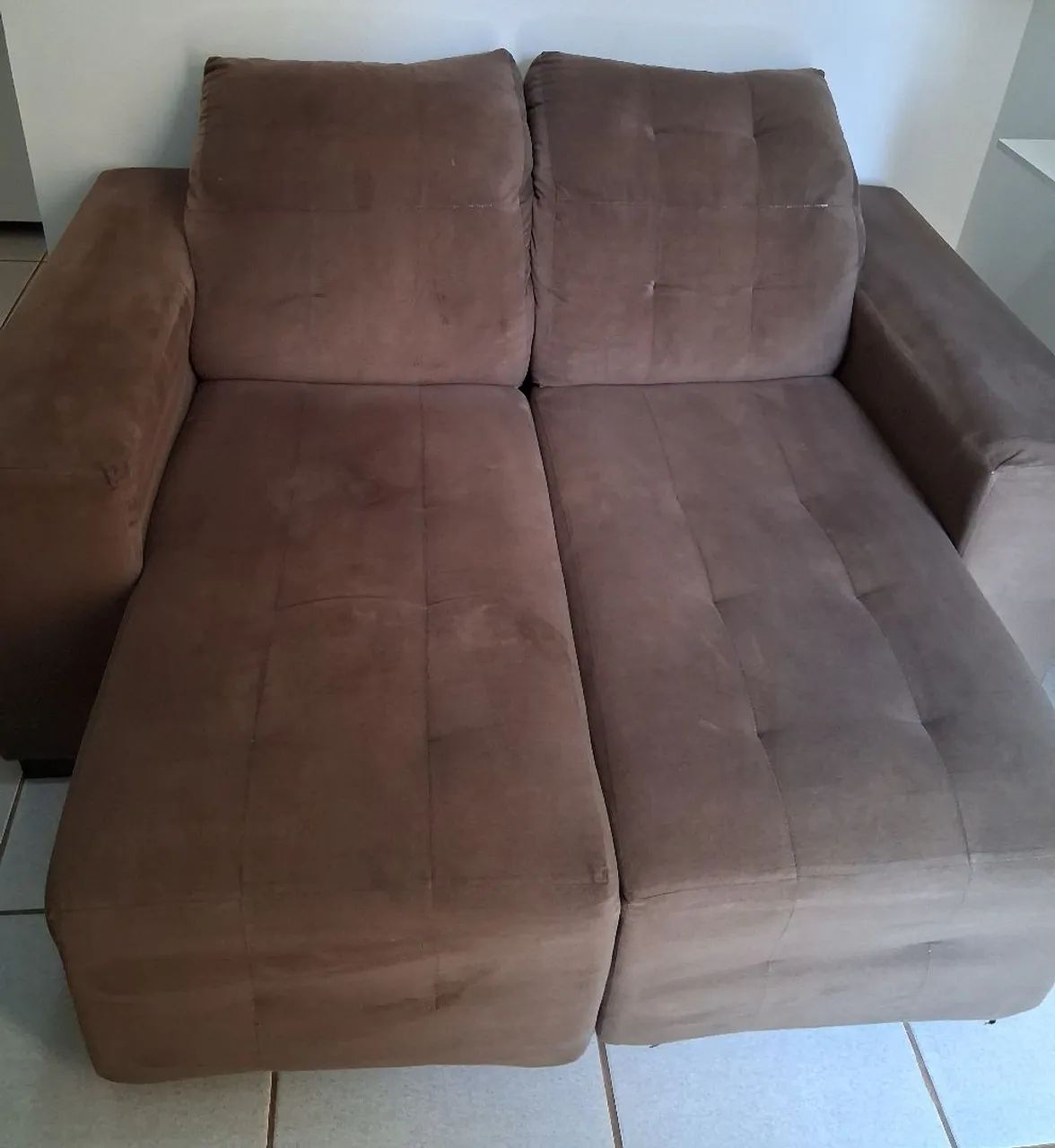 Vendo sofá usado em bom estado