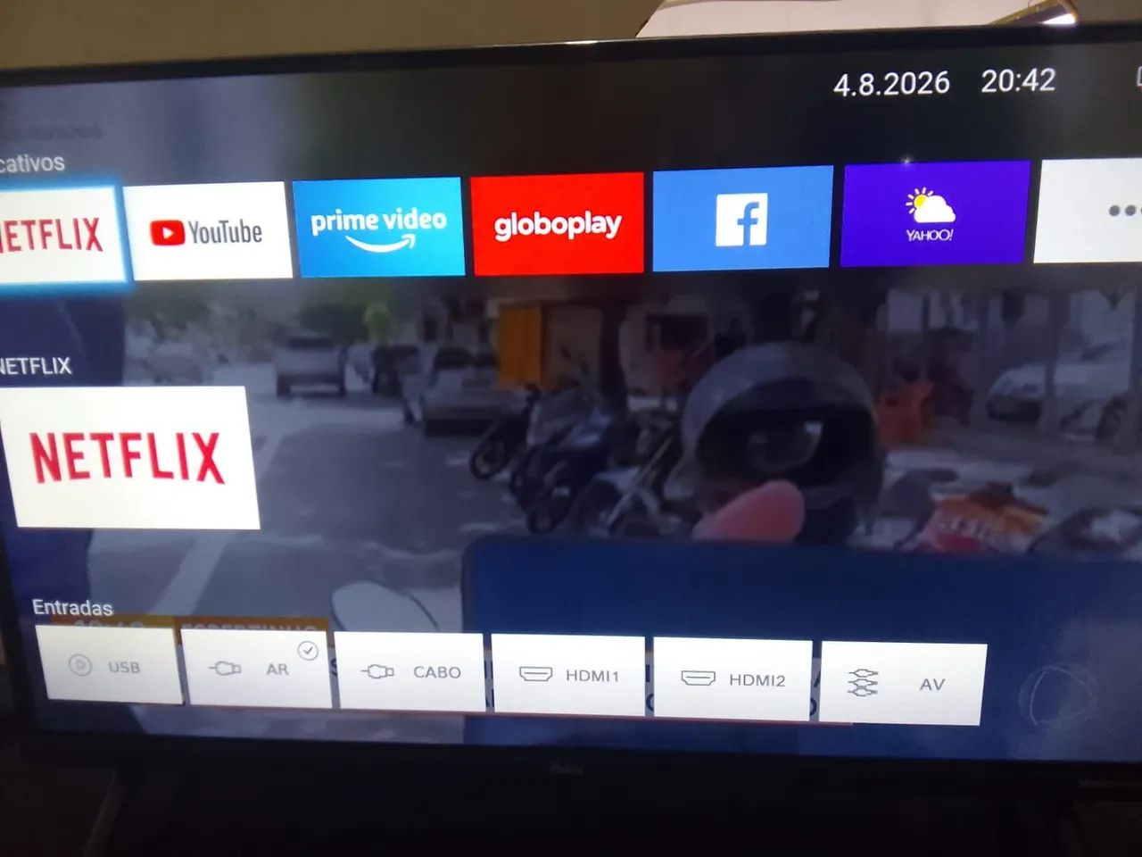 32 polegadas smart Philco tudo funcionando pegue controle - Foto 2
