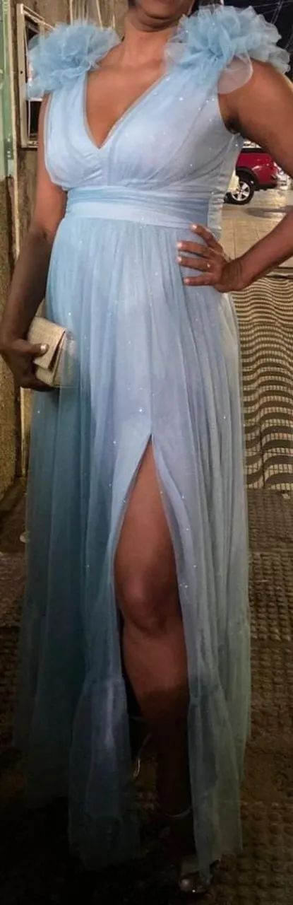 VESTIDO AZUL  SERENITY ELEGANTE - Foto 2
