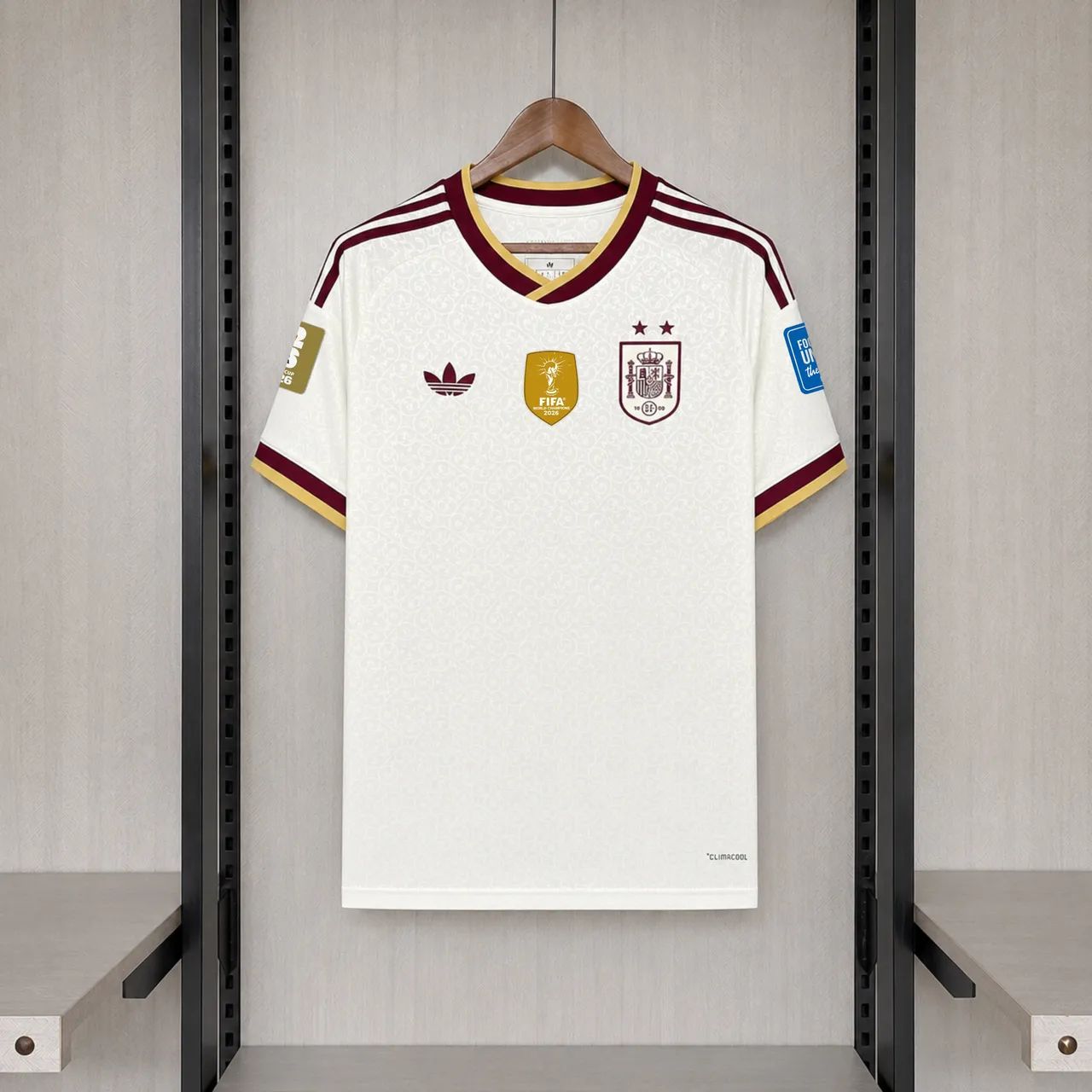 Camiseta Espanha 2026 + Patch Campeão mundial  - Foto 2