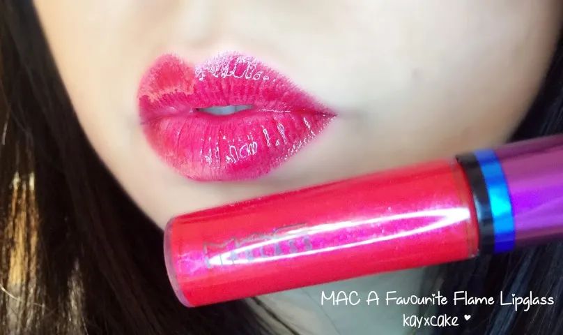 Lipglass Gloss MAC - A Favourite Flame - Foto 3