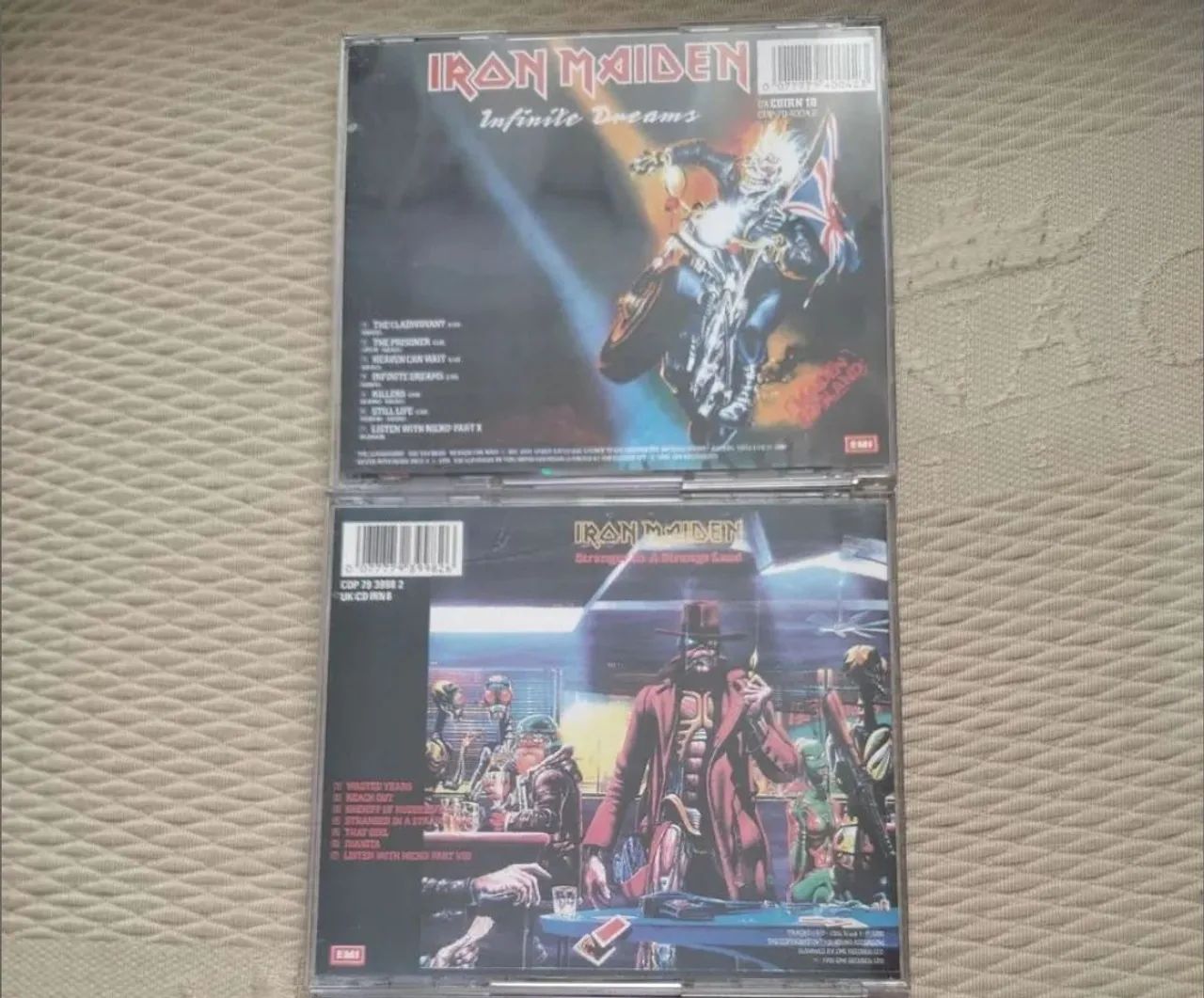 Iron Maiden - singles "Leia o anúncio"  - Foto 4