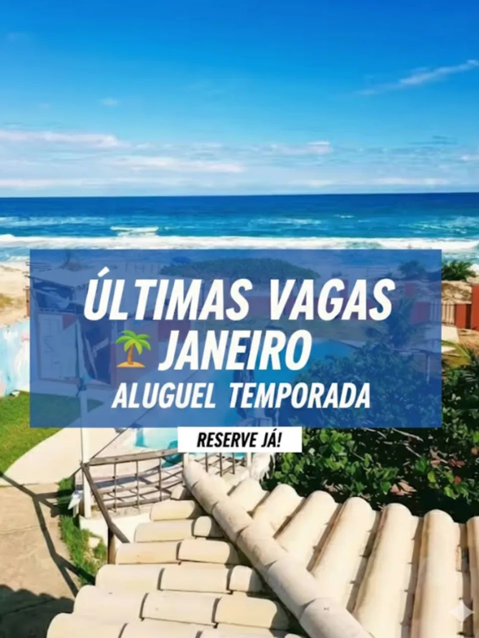 Suite com piscina e em terreno beira mar 