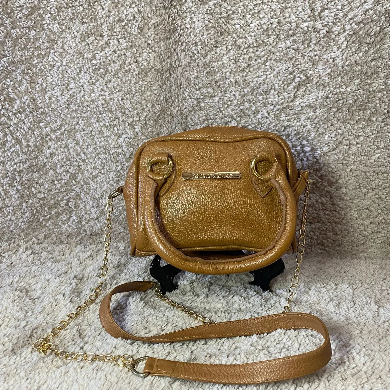 Mini bolsa Arrazo Couro 