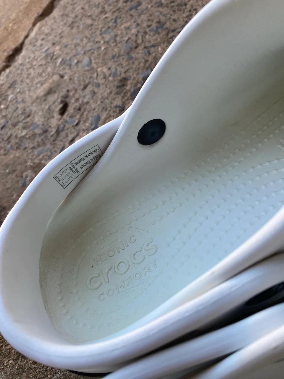 Crocs bayaband branca - Foto 4