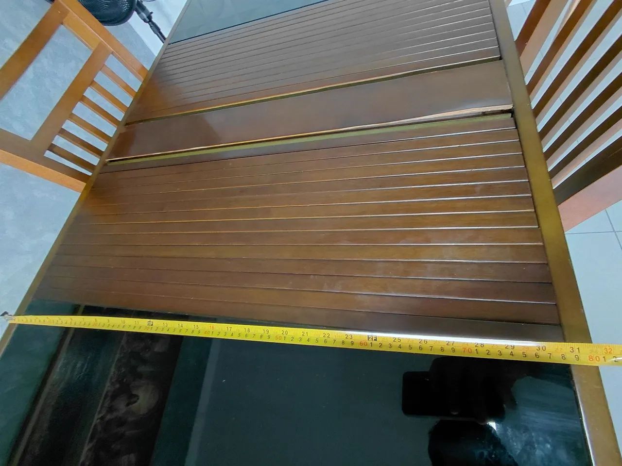 Mesa retrátil com 4 cadeiras - Foto 4