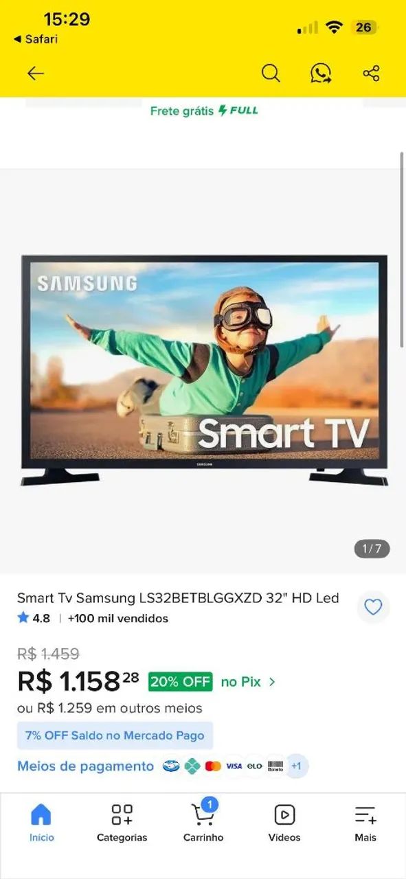Vendo TV Samsung de 32  - Foto 2