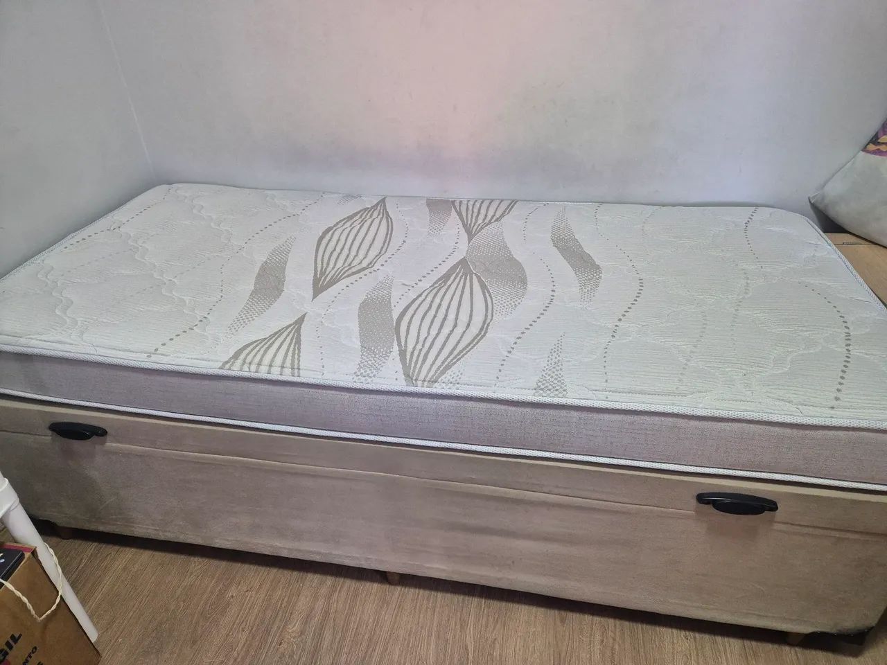 Cama solterio baú 