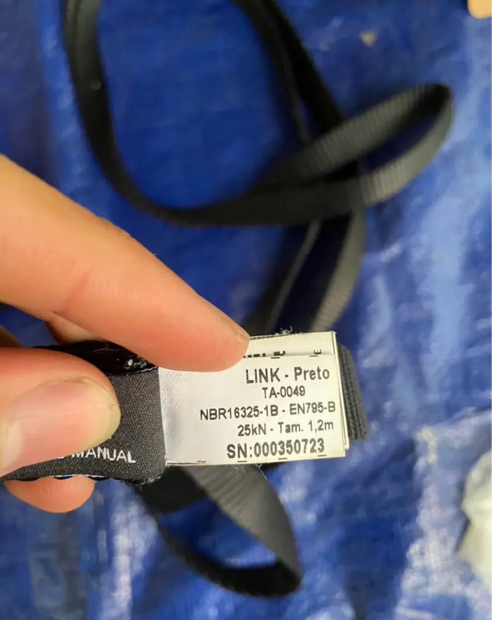 Fitas tubular de ancoragem task 25kn - Foto 2
