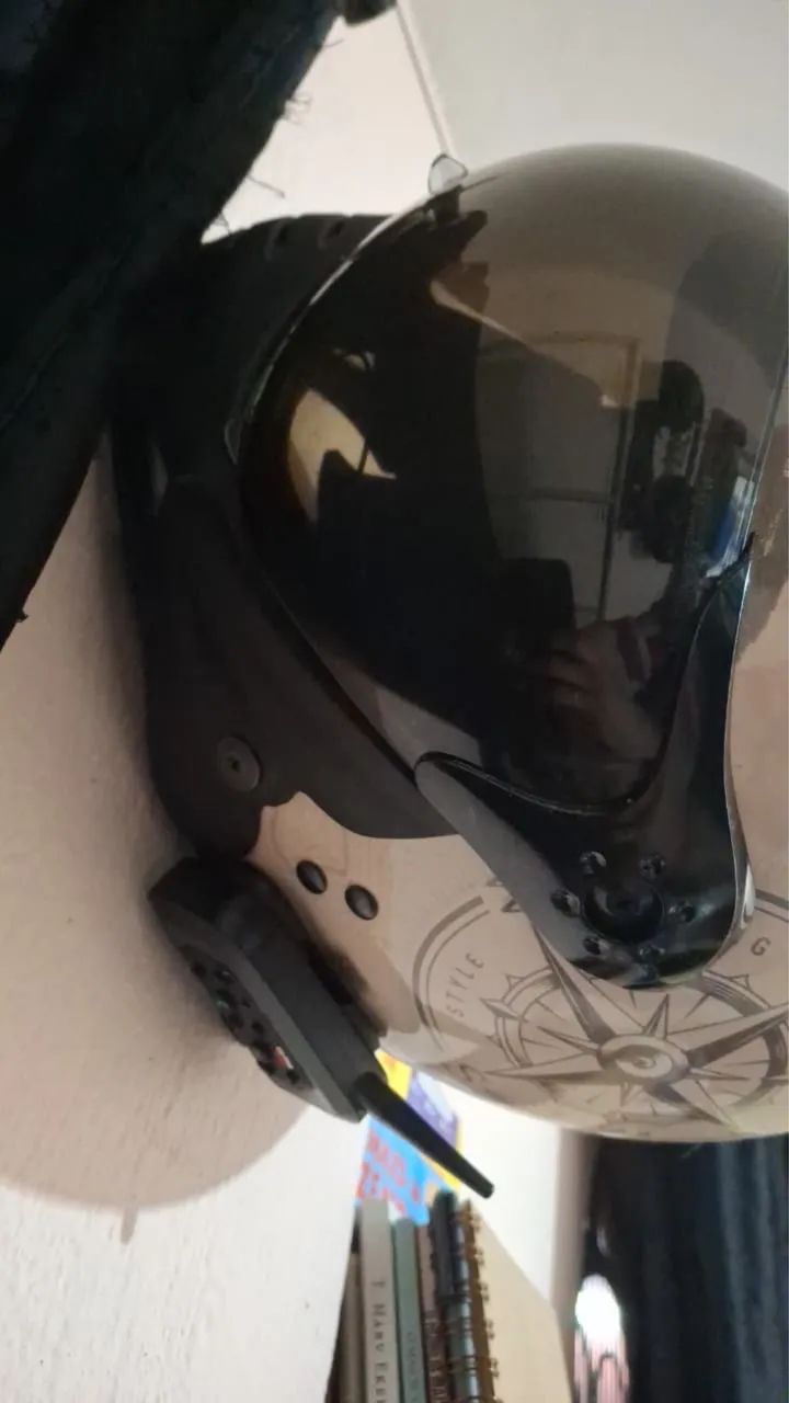Dois capacetes peels com fone e microfone! - Foto 2