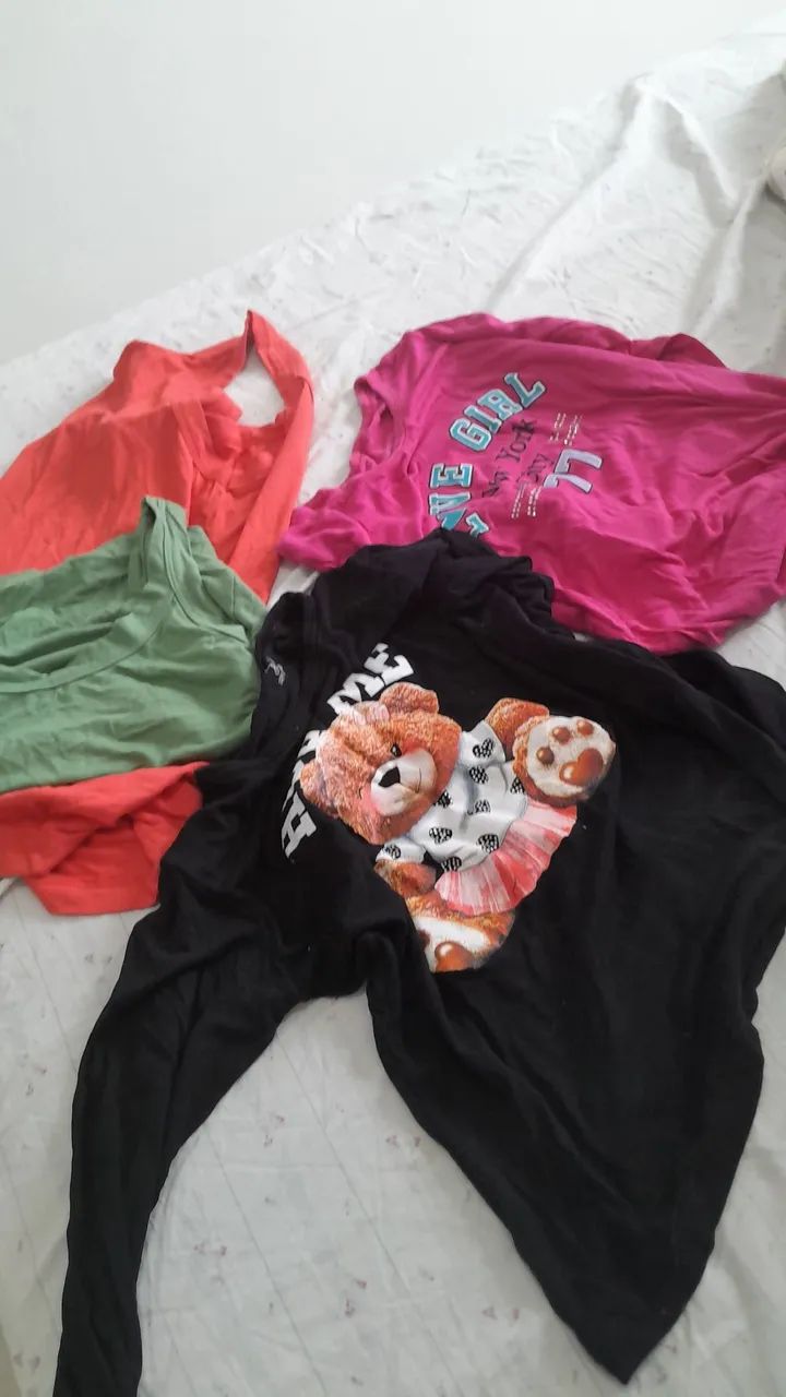 Roupa menina 8 anos