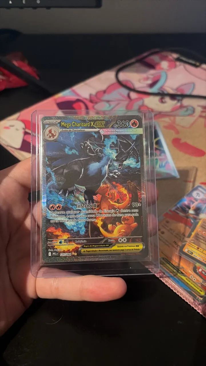 Pokémon TCG - Mega Charizard X EX Arte Rara  - Foto 2