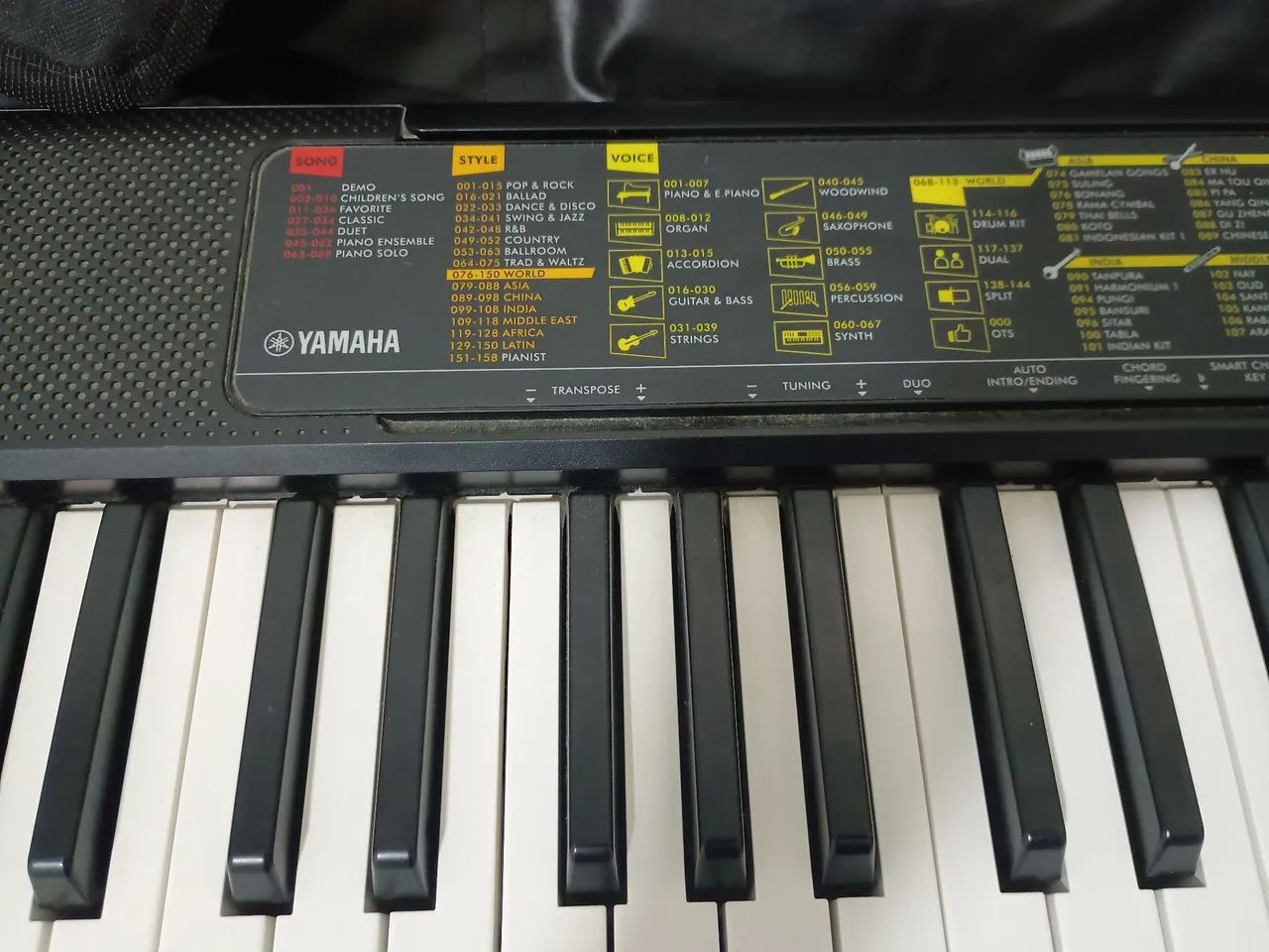 Vendo Teclado Yamaha - semi novo - Foto 2