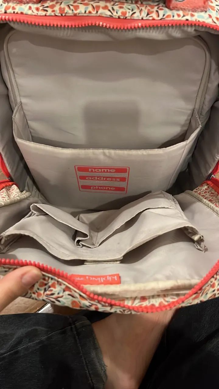 mochila da kipling original em excelente estado  - Foto 4