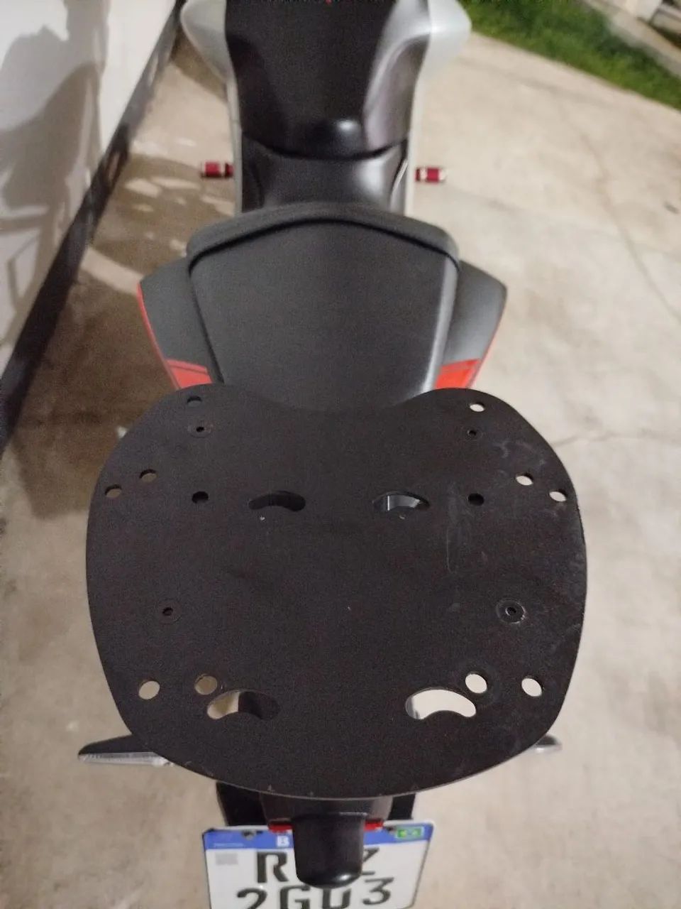 Suporte para baú com afastador de alforges  - Foto 4