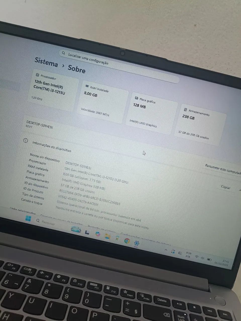 Notebook Lenovo 8GB - Foto 5