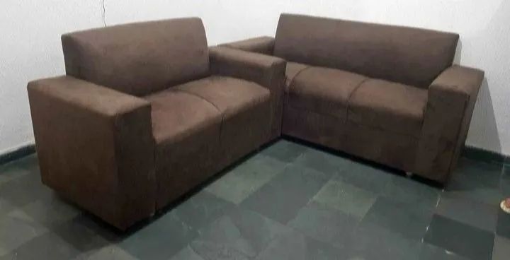 Sofás novos várias cores chama no whatsapp *  - Foto 2