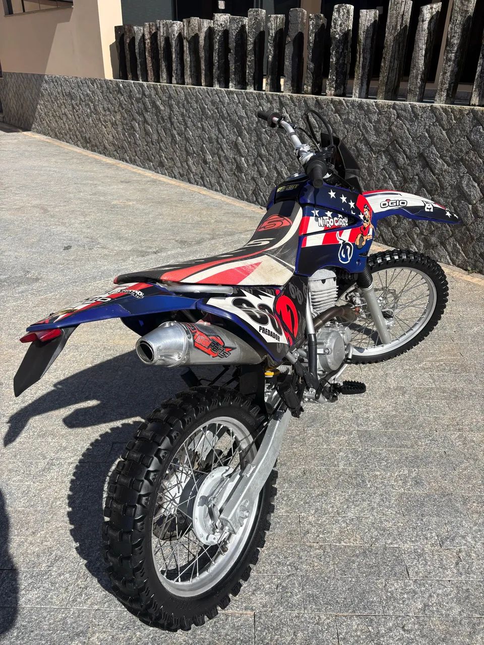 Tornado trilha com kit 300cc - Foto 2