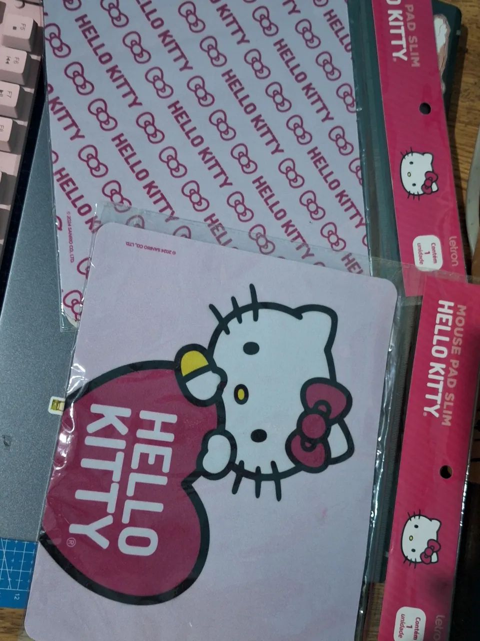 Mouse pad da Hello kitty 