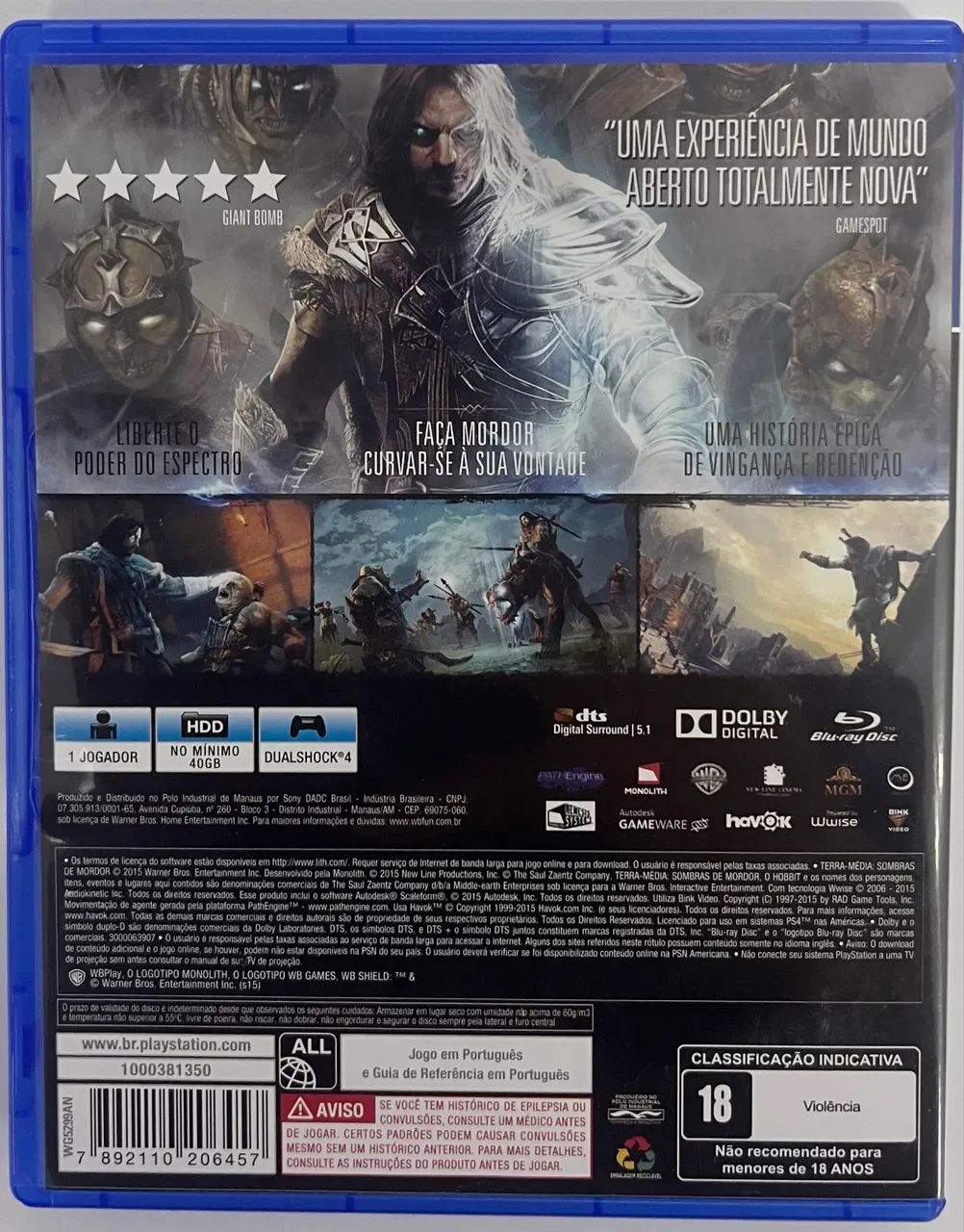 JOGO SOMBRAS DA MORTE - PS4 - Foto 3